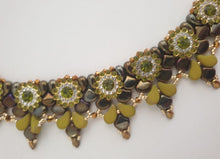 Beads Crystal  Necklace Earings  With Svarovski  -שרשרת חרוזים משולבת סברובסקי וקריסטלים וזוג עגילים
