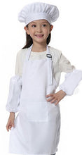 Kitchen Baking Painting Cooking Bib Apron Enfant Tablier Hat & Sleeves
